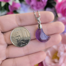 Load image into Gallery viewer, Moon Amethyst Necklace