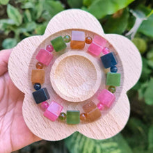 Load image into Gallery viewer, Tourmaline Cube Bracelet